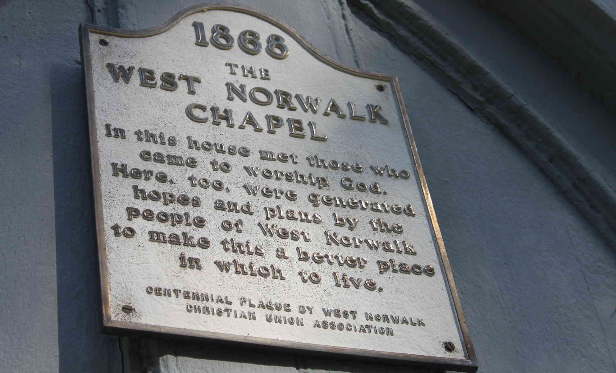 Historic meeting house exterior